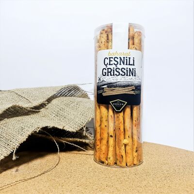 Baharat Çeşnili Grissini - 1
