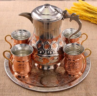 Bakır Ayran Takımı - 1