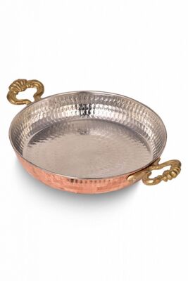 Bakır Tava - No 4 (20 Cm ) - 1