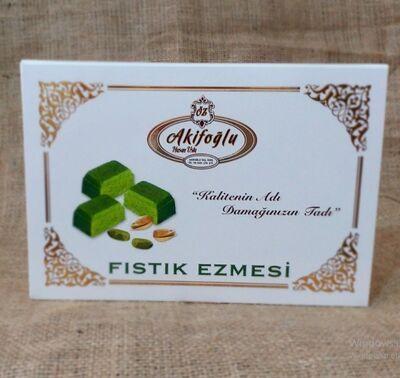 Fıstık Ezmesi Öz Akifoğlu ( 450 gr ) Paket - 1