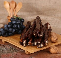 Saf Cevizli Pekmez Sucuğu - (500 Gr.) - 2