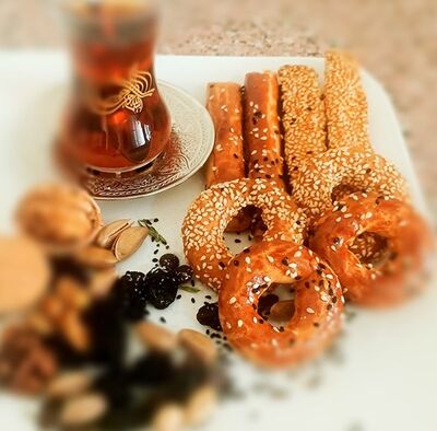 Susamlı Simit - Çubuk ( 1 kg ) - 1
